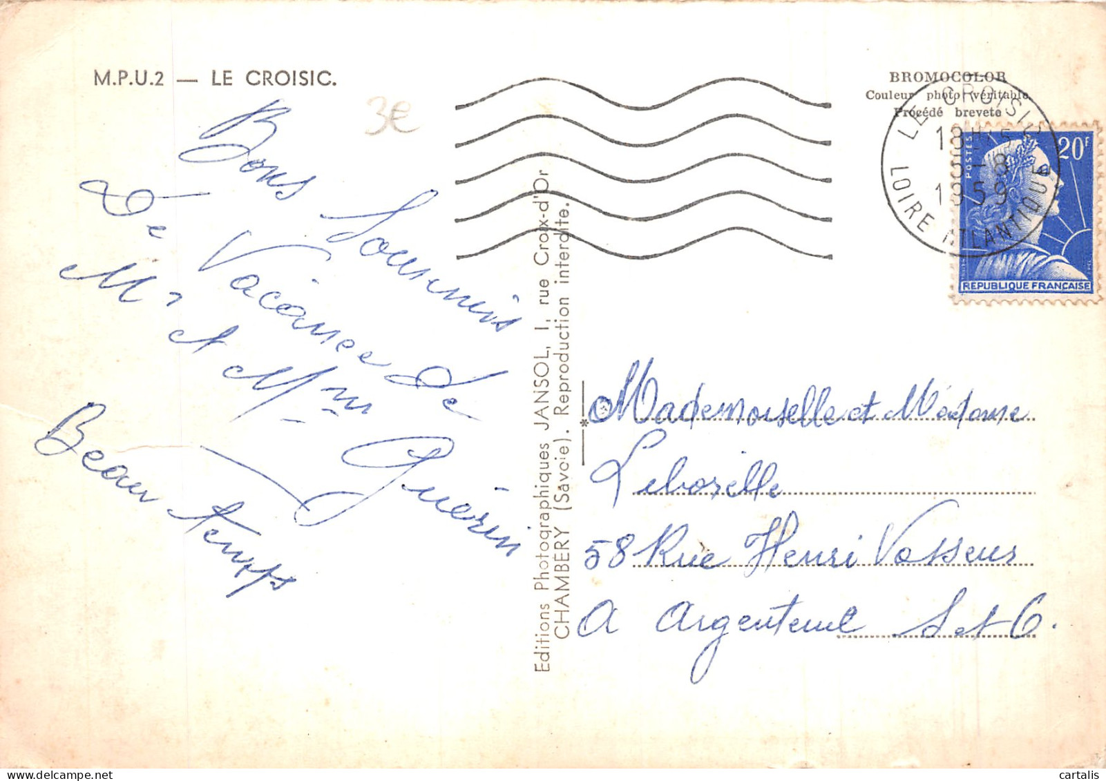 44-LE CROISIC-N° 4395-C/0091 - Le Croisic