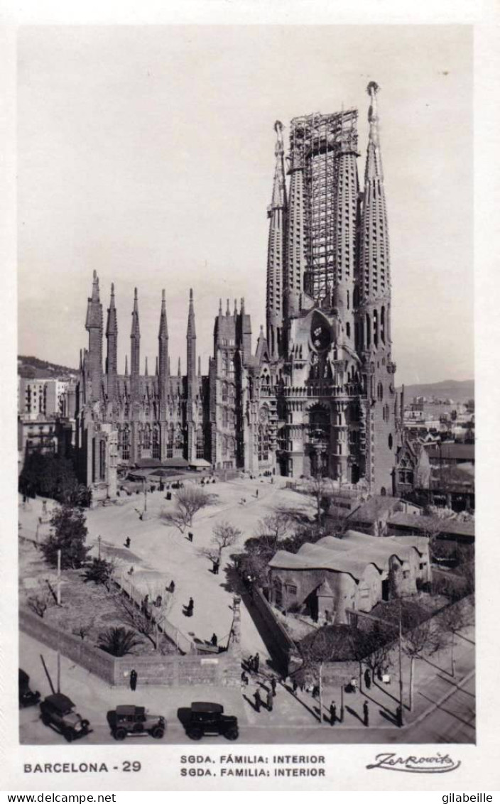 España -  BARCELONA -  Sagrada Familia -  Interior - Barcelona