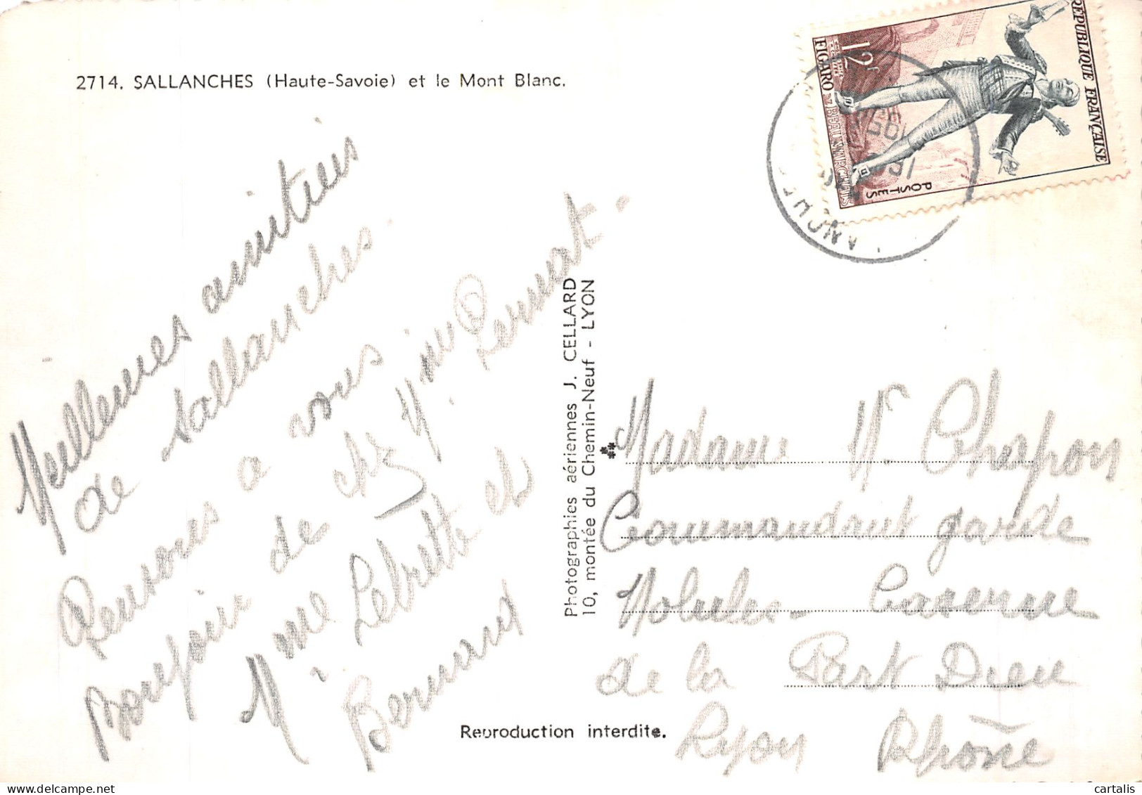 74-SALLANCHES-N° 4395-B/0353 - Sallanches