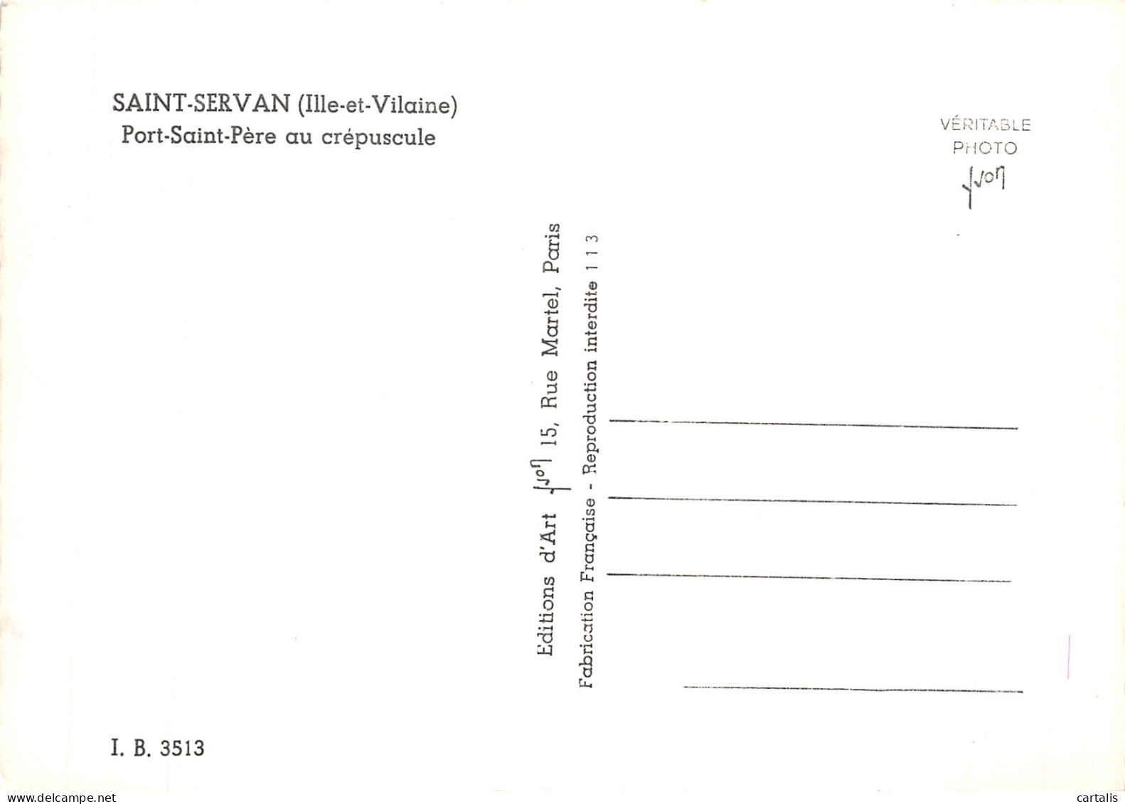 35-SAINT SERVAN-N° 4395-B/0203 - Saint Servan