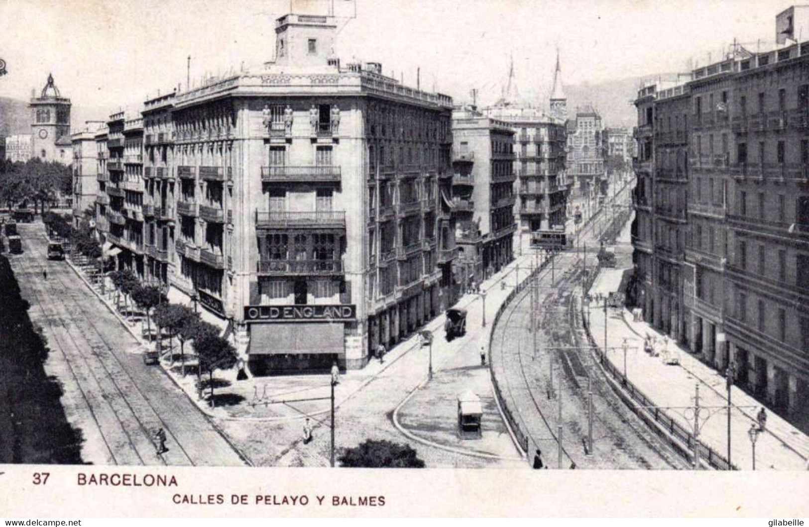 Espana -  BARCELONA -  Calles De Pelayo Y Balmes - Barcelona