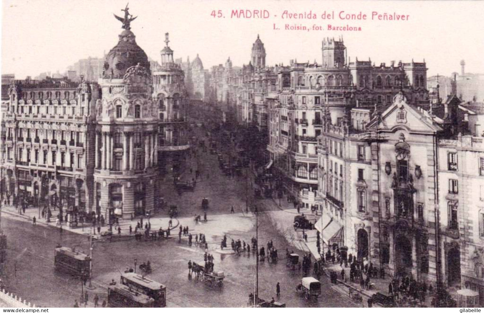 Espana -  MADRID -  Avenida Del Conde Penalver - Madrid