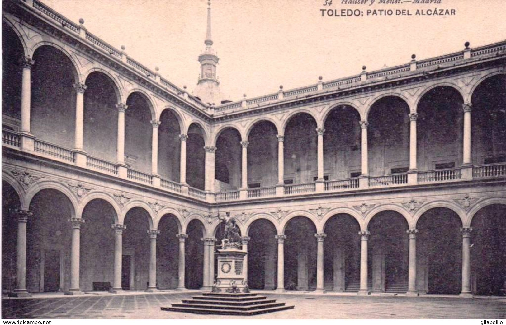 Espana  - TOLEDO -  Patio Del Alcazar - Toledo