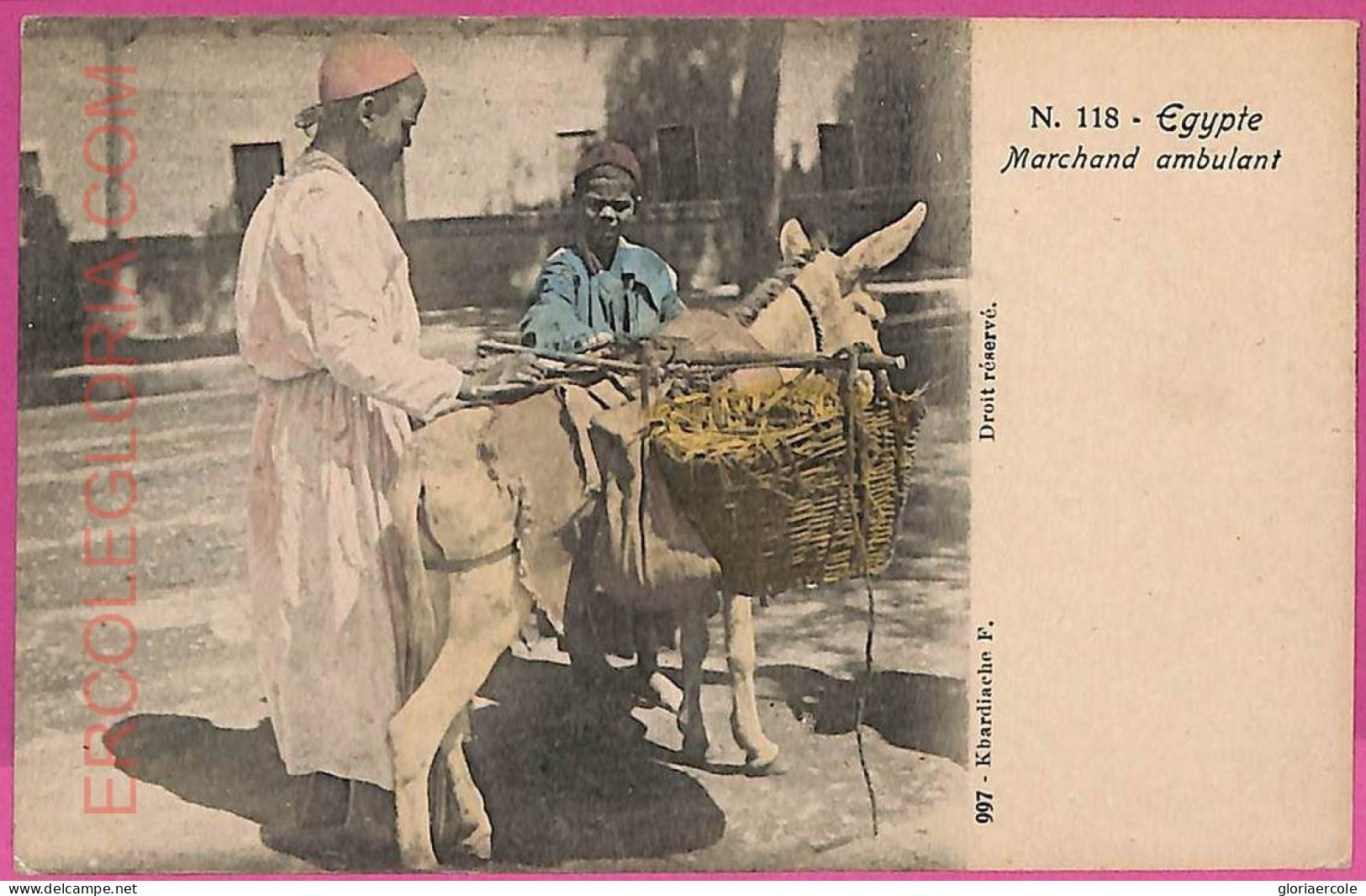 Ag2660  - EGYPT - VINTAGE POSTCARD  - Ethnic - Africa