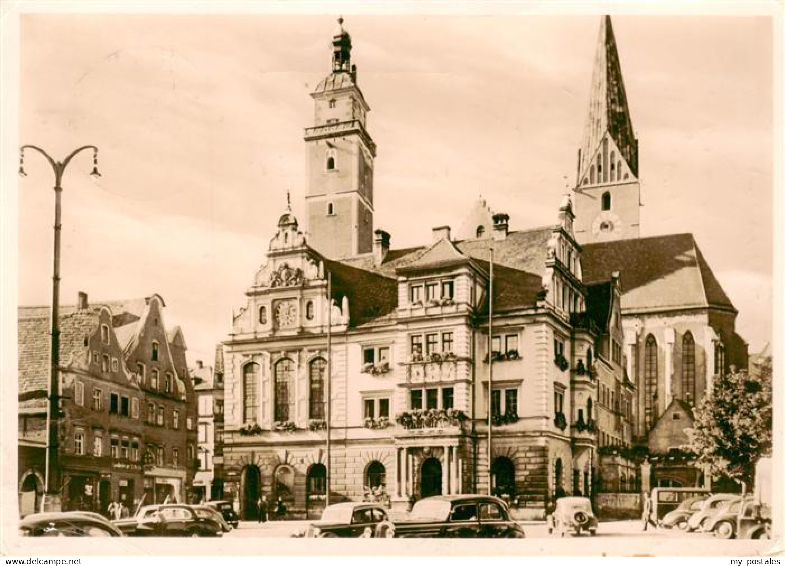 73888642 Ingolstadt Donau Rathaus Mit Pfeifturm Und St Moritzkirche Ingolstadt D - Ingolstadt