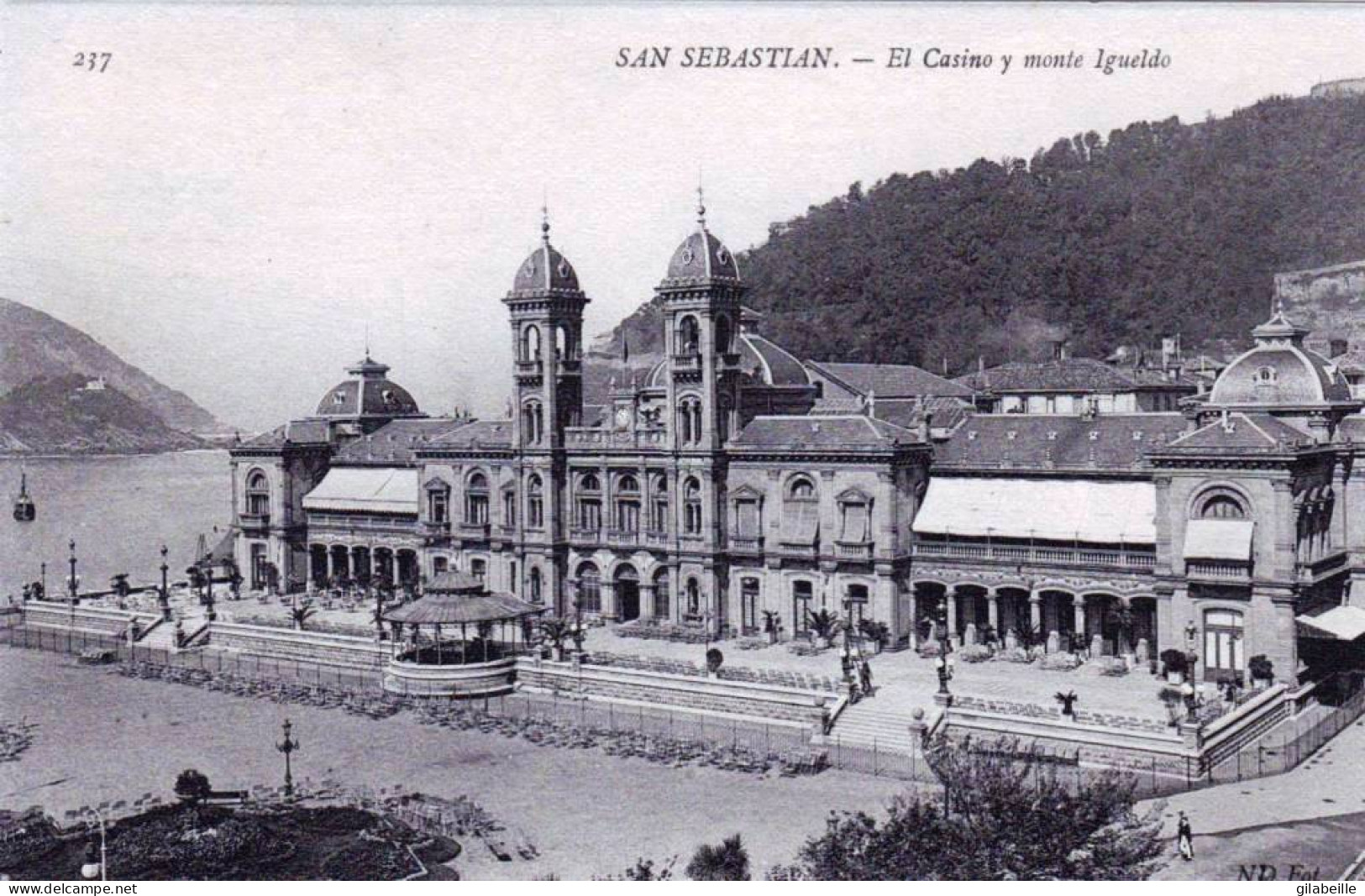 Espagne -  SAN SEBASTIAN -  El Casino  Y Monte Igueldo - Guipúzcoa (San Sebastián)