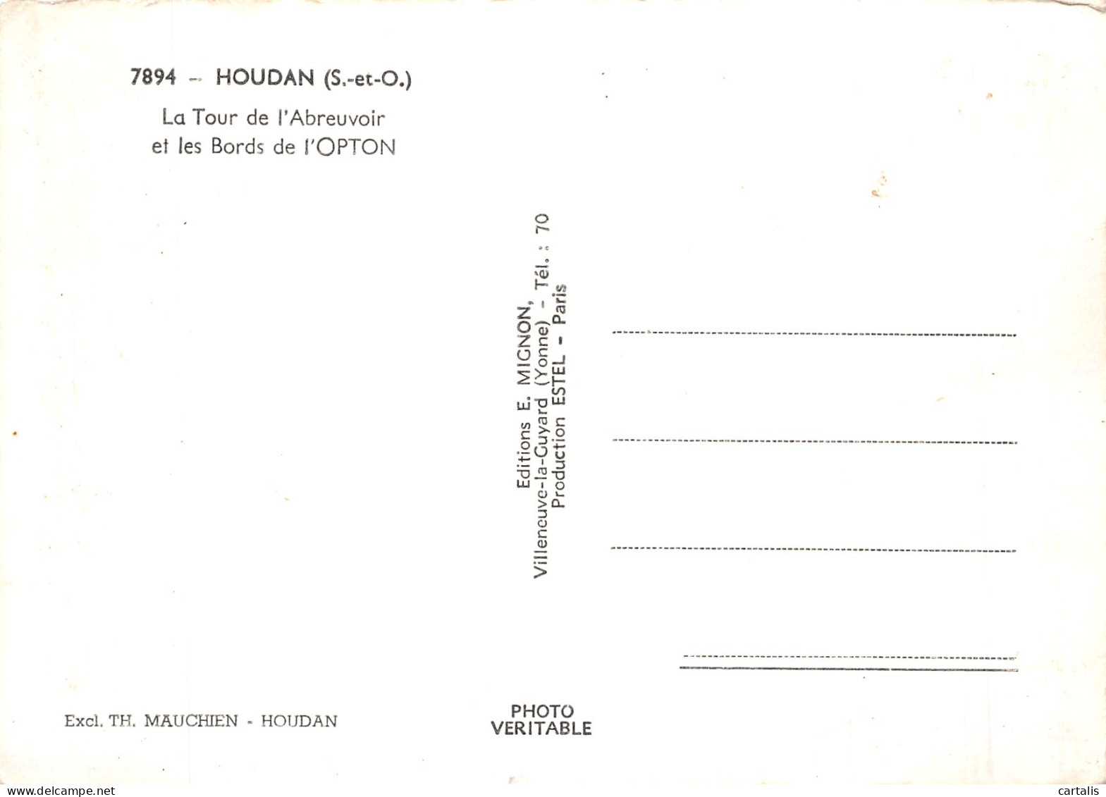 78-HOUDAN-N° 4396-B/0011 - Houdan
