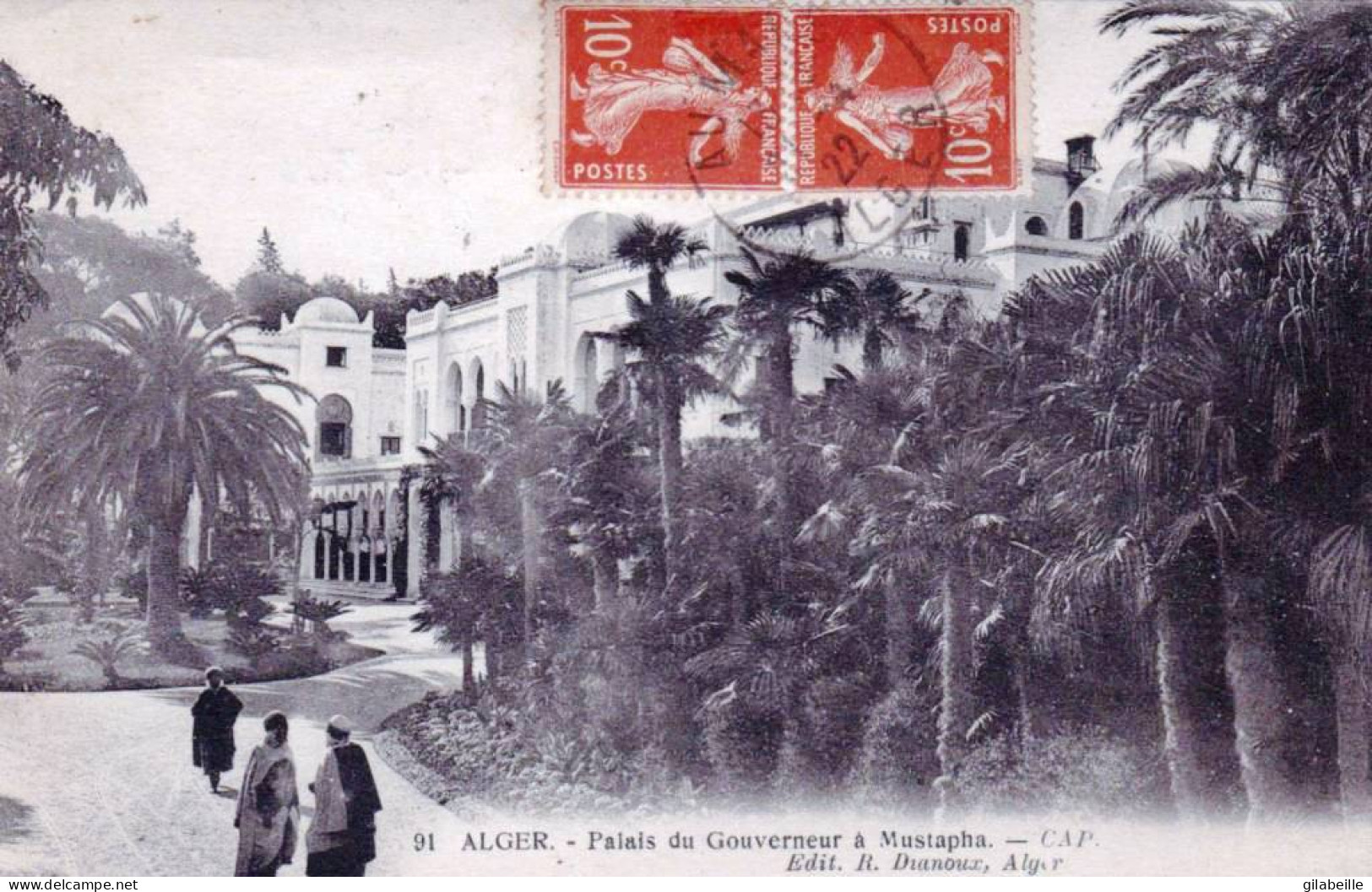 Algerie -  ALGER  -  Palais Du Gouverneur A Mustapha - Algeri