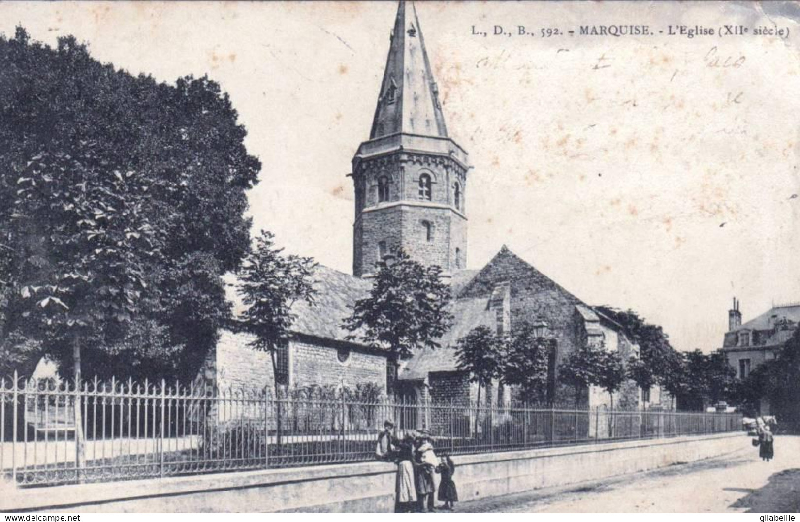 62 - Pas De Calais -  MARQUISE - L'église - Marquise