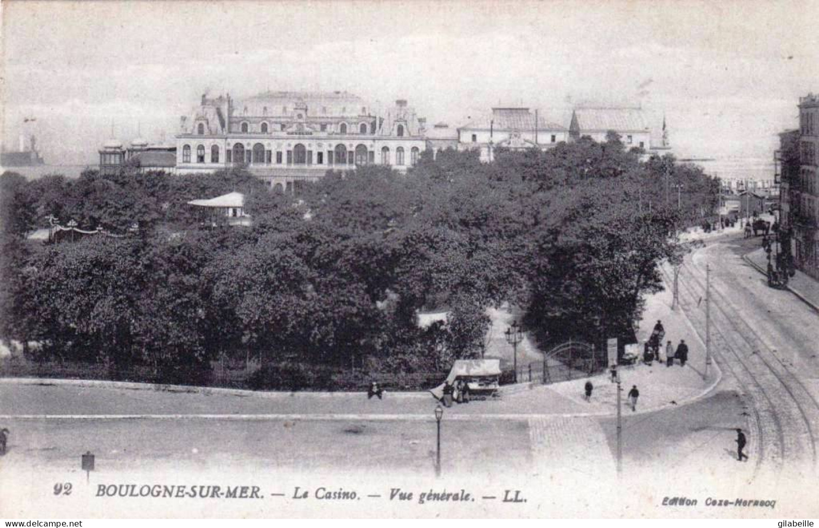 62 - Pas De Calais -  BOULOGNE  Sur MER -  Le Casino - Vue Generale - Boulogne Sur Mer