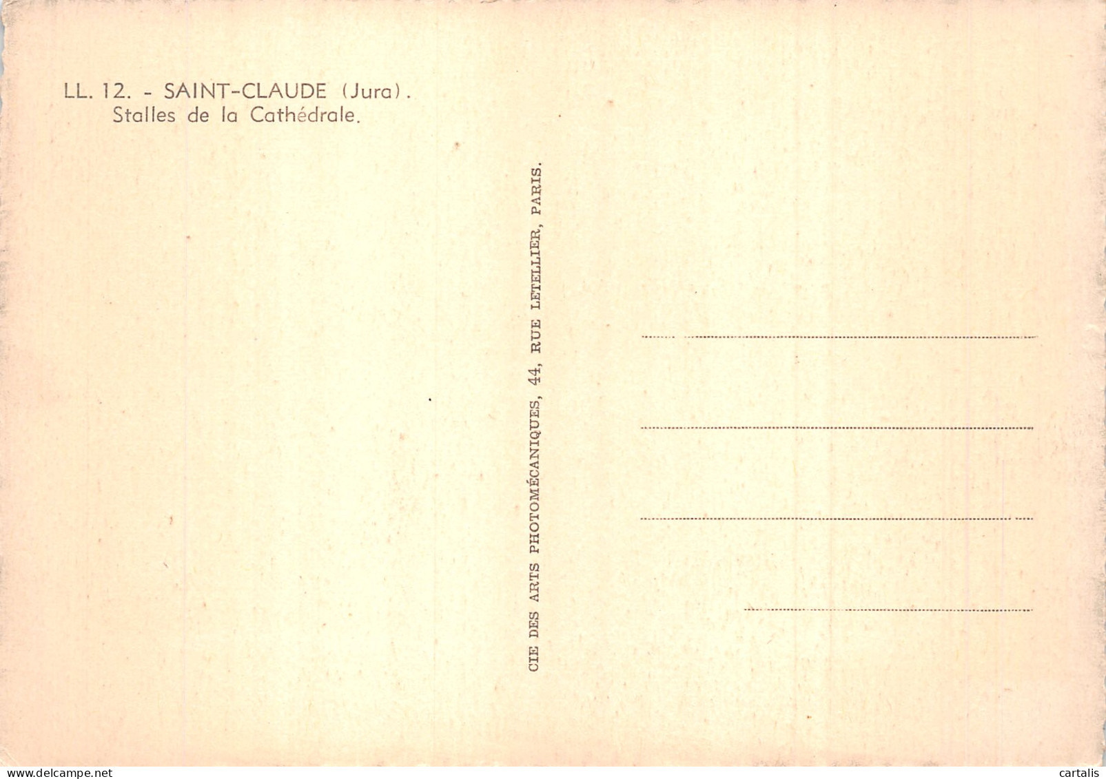 39-SAINT CLAUDE-N° 4396-A/0025 - Saint Claude
