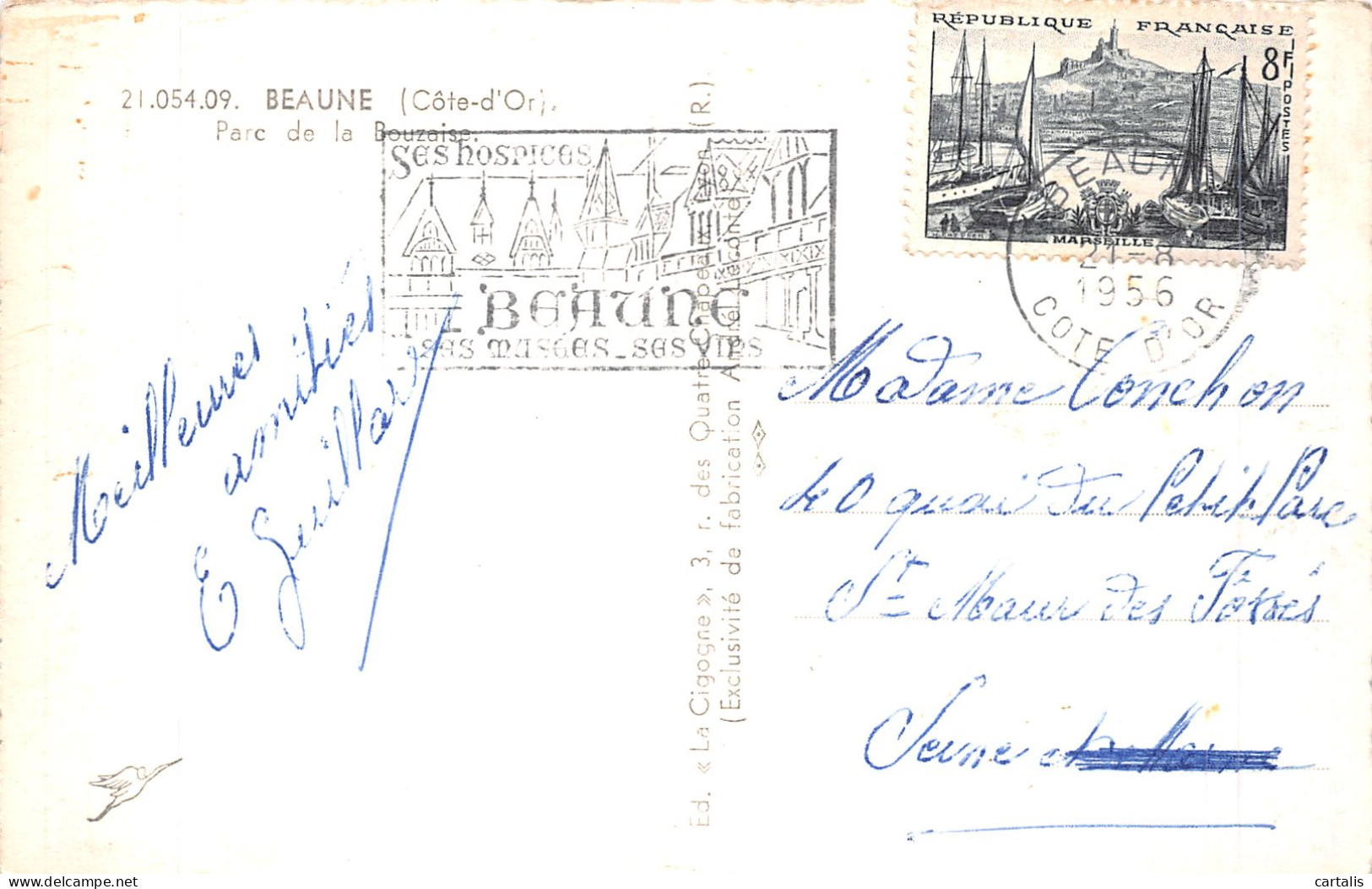 21-BEAUNE-N° 4395-E/0393 - Beaune