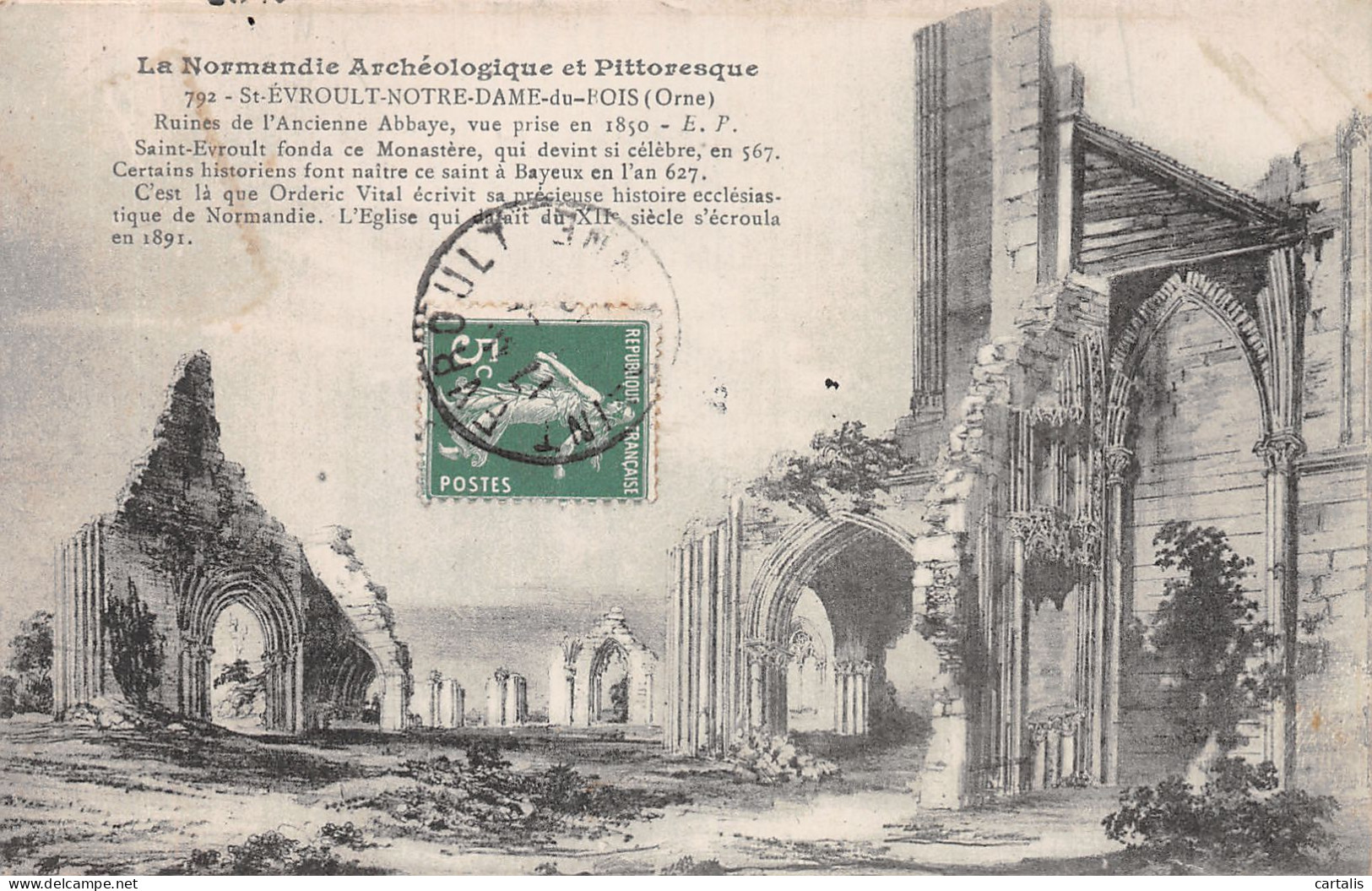 61-SAINT EVROULT NOTRE DAME DU BOIS-N° 4395-E/0299 - Sonstige & Ohne Zuordnung