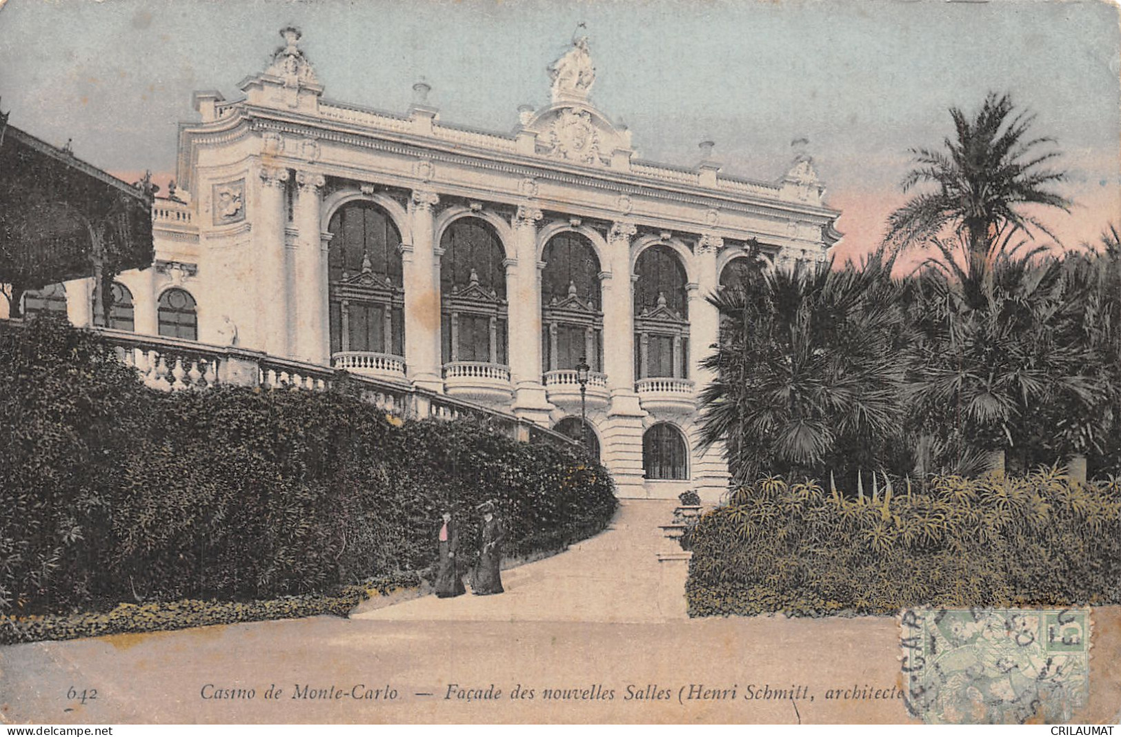 98-MONTE CARLO LE CASINO-N°T5073-F/0263 - Andere & Zonder Classificatie