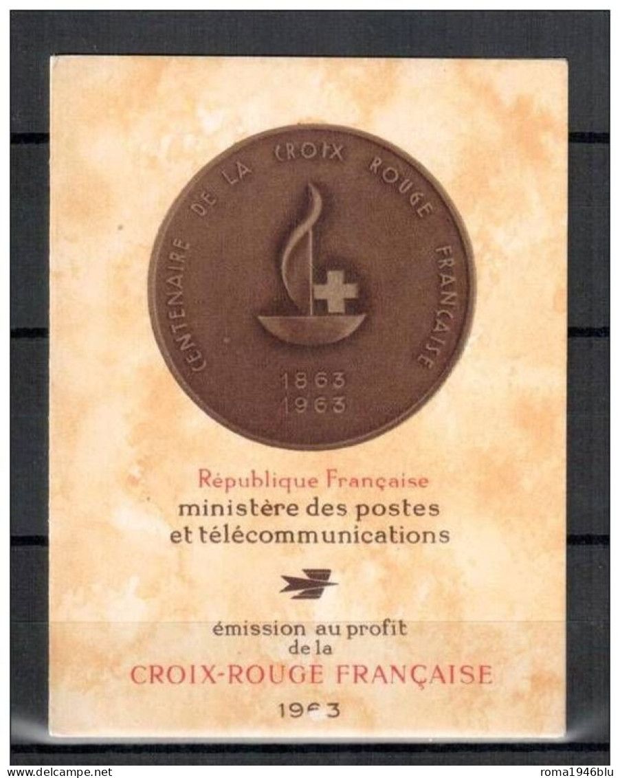 FRANCIA 1963 LIBRETTO PRO CROCE ROSSA ** MNH - Rotes Kreuz