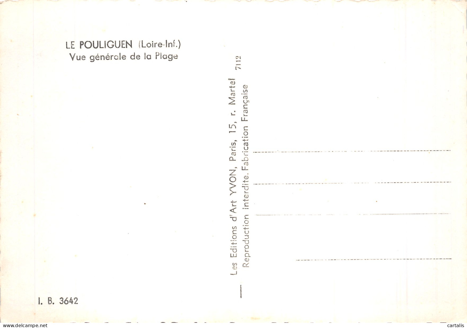 44-LE POULIGUEN-N° 4396-D/0287 - Le Pouliguen