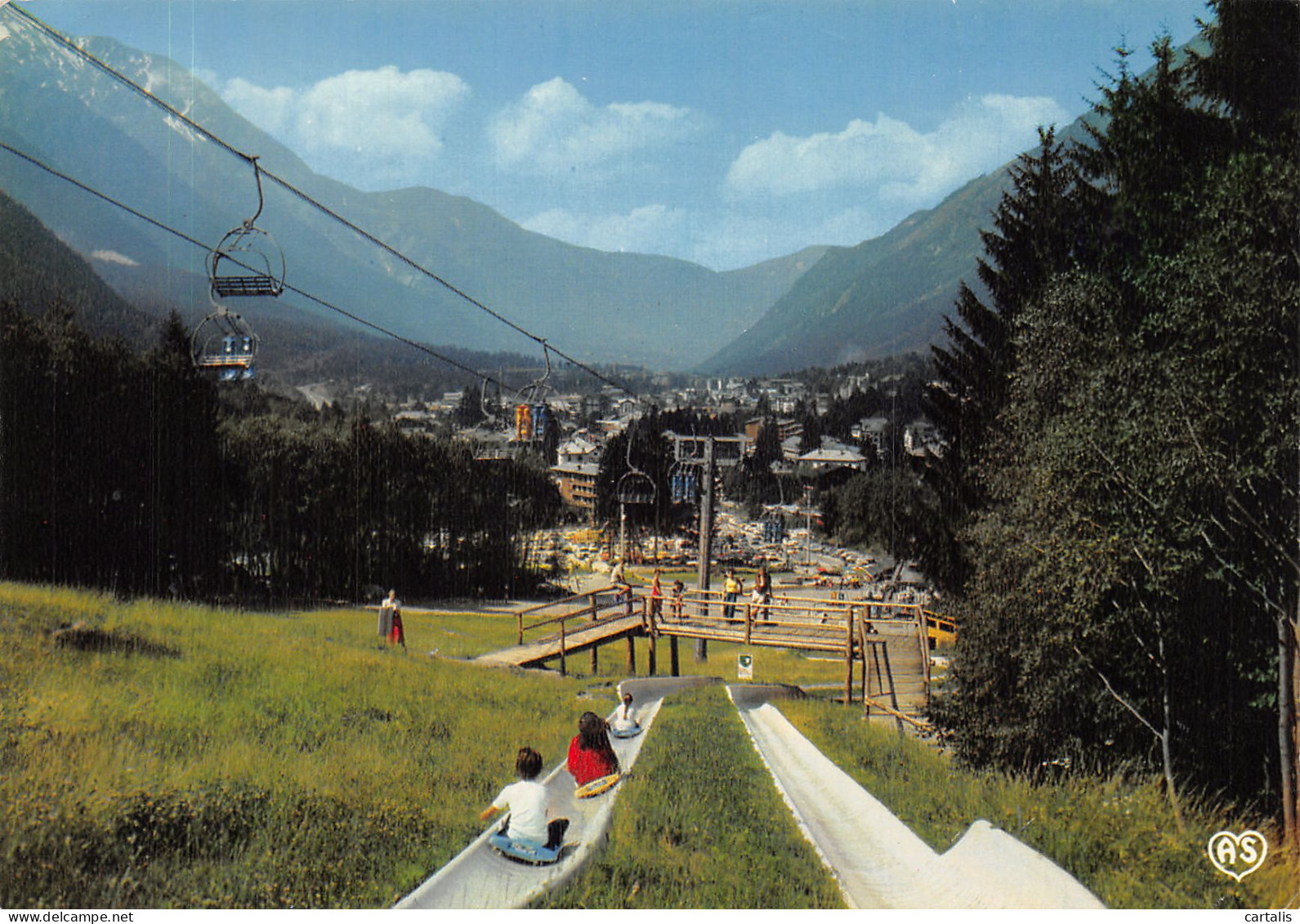 74-CHAMONIX MONT BLANC-N° 4396-D/0069 - Chamonix-Mont-Blanc