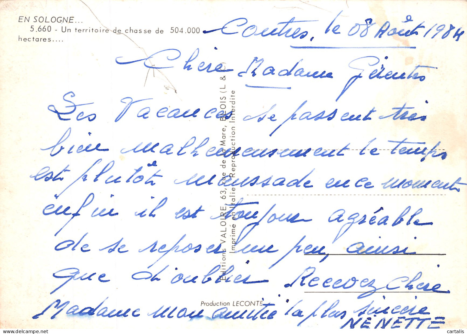 41-EN SOLOGNE-N° 4396-C/0155 - Other & Unclassified