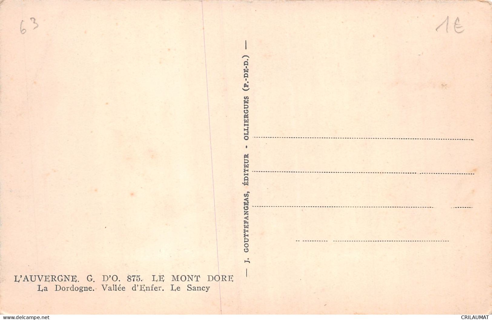 63-LE MONT DORE-N°T5073-H/0233 - Le Mont Dore