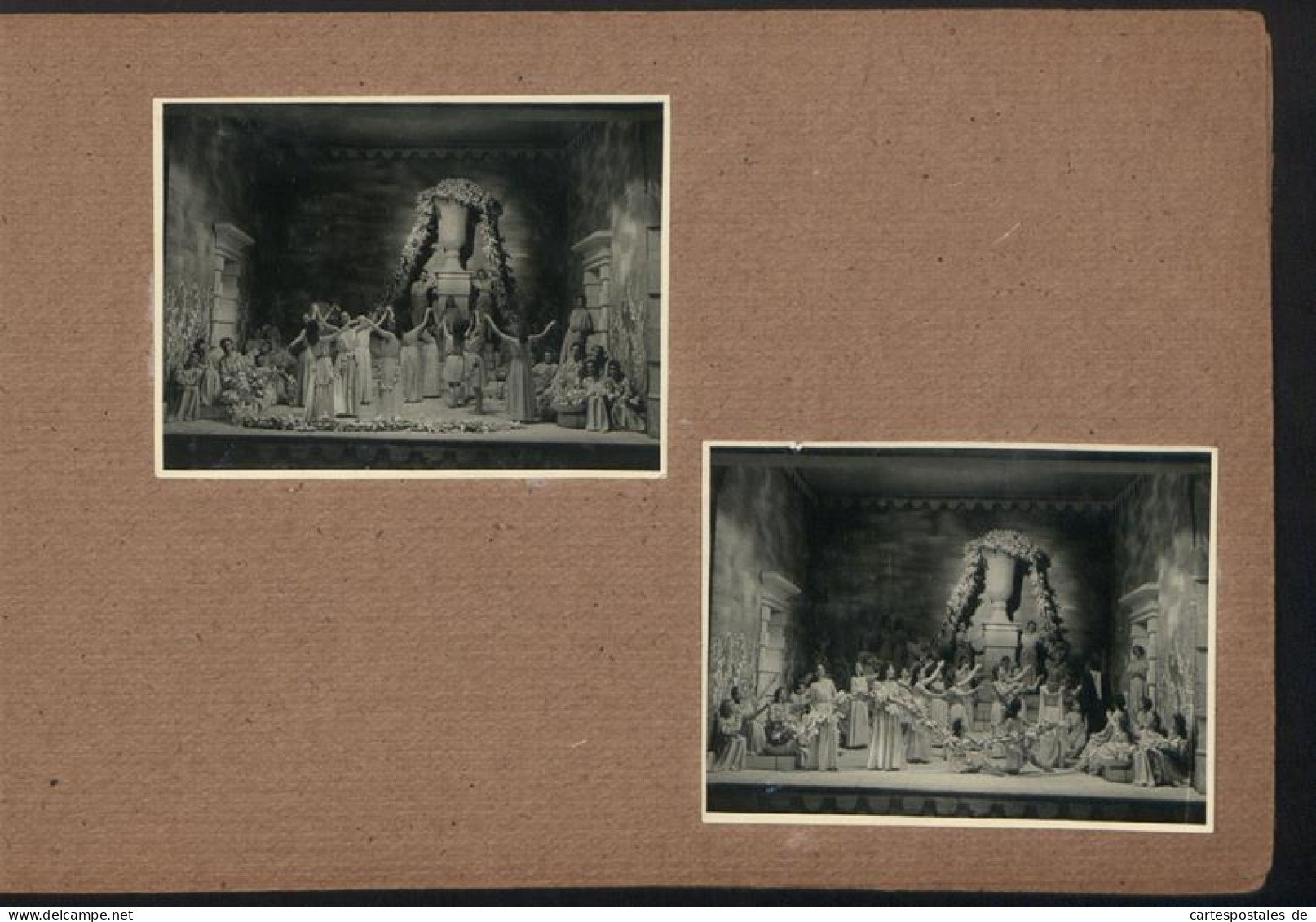 Fotoalbum mit 50 Fotografien, Ausdruckstanz / Frauen Tanzgruppe 1942, Ruth von Bullon, Choreografie, Theater 