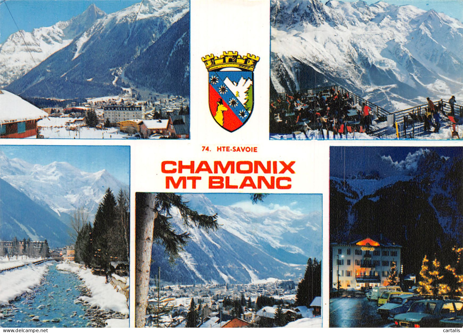 74-CHAMONIX MONT BLANC-N° 4397-A/0385 - Chamonix-Mont-Blanc