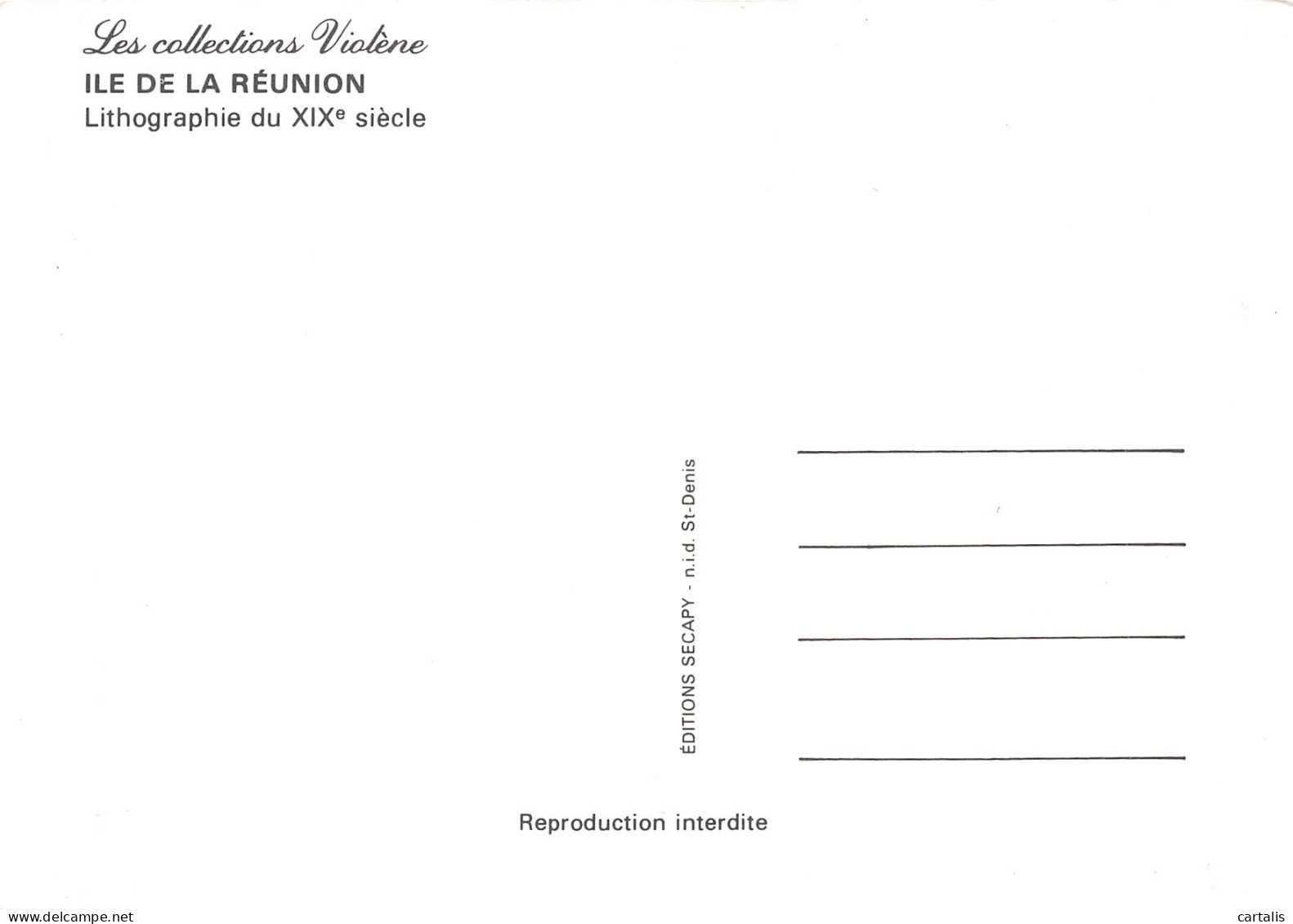 974-ILE DE LA REUNION-N° 4397-A/0343 - Otros & Sin Clasificación