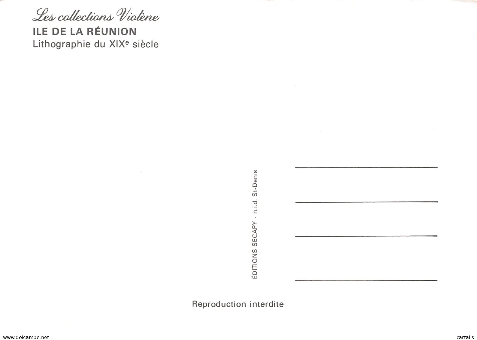 974-ILE DE LA REUNION-N° 4397-A/0301 - Otros & Sin Clasificación