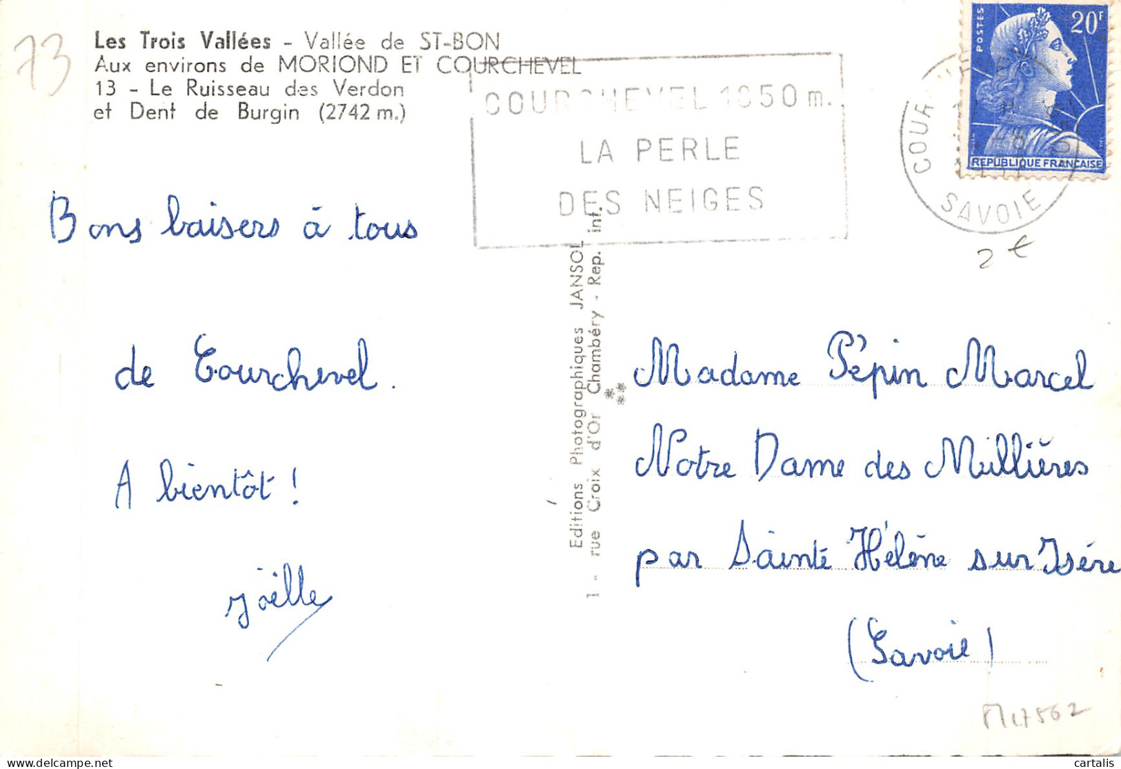 73-VALLEE DE SAINT BON-N° 4397-A/0001 - Altri & Non Classificati