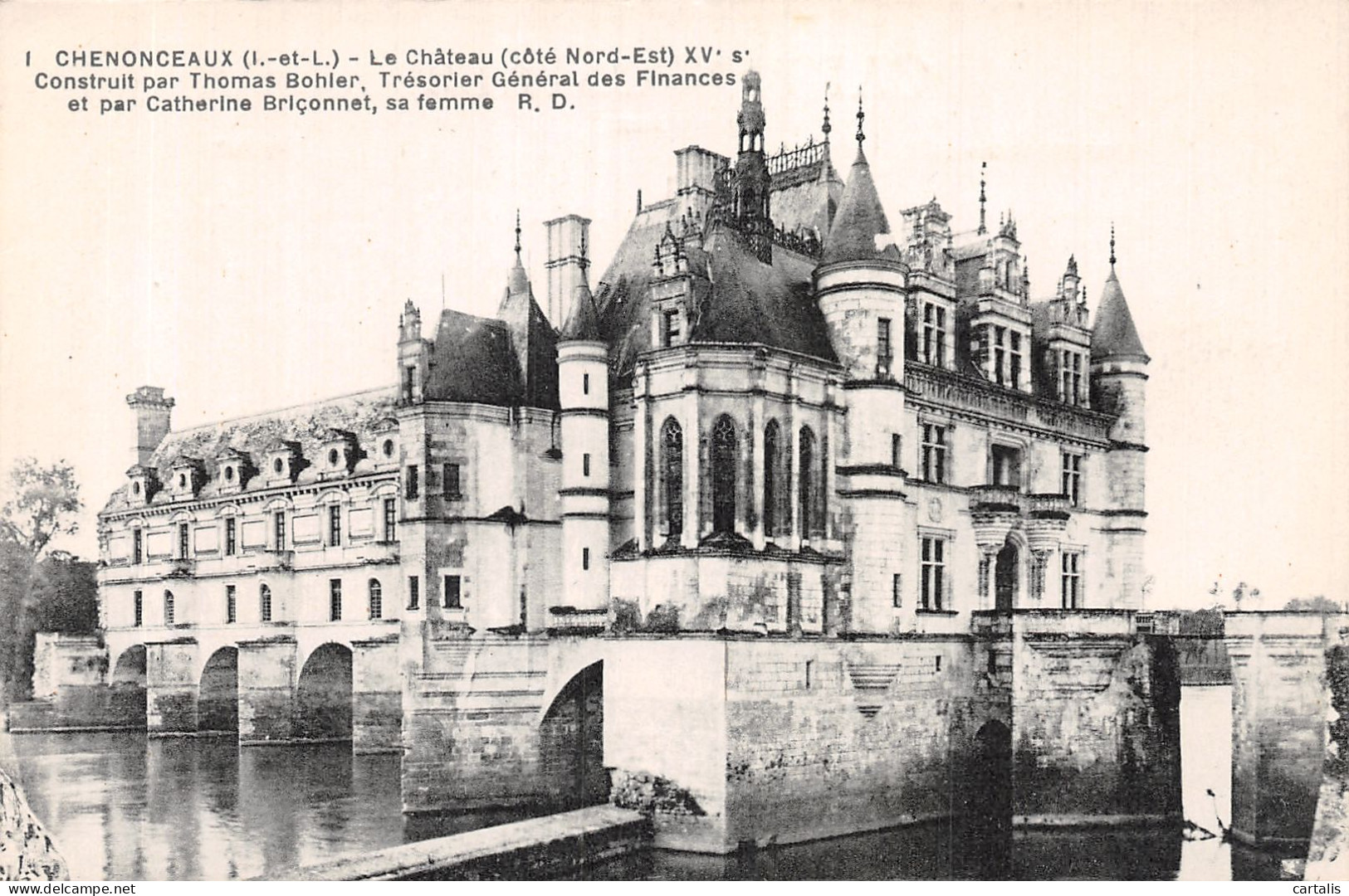 37-CHENONCEAUX-N° 4396-E/0187 - Chenonceaux