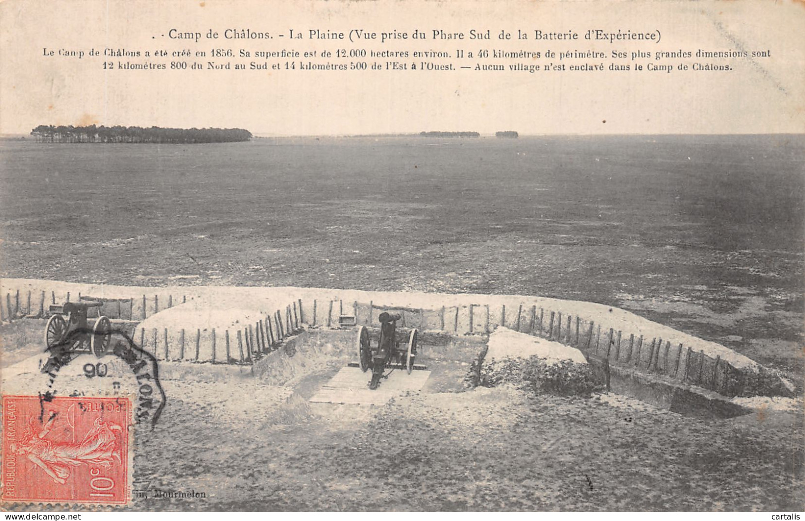 51-CAMP DE CHALONS-N° 4396-E/0085 - Camp De Châlons - Mourmelon