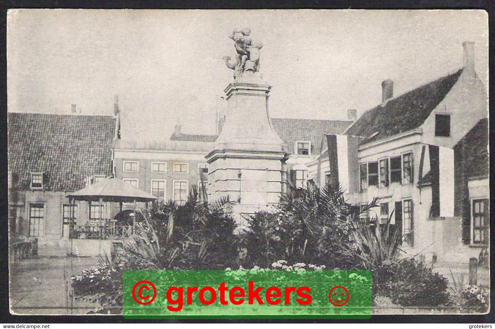 GOES Koninklijk Bezoek September 1907  De Vlag Kan Uit - Goes