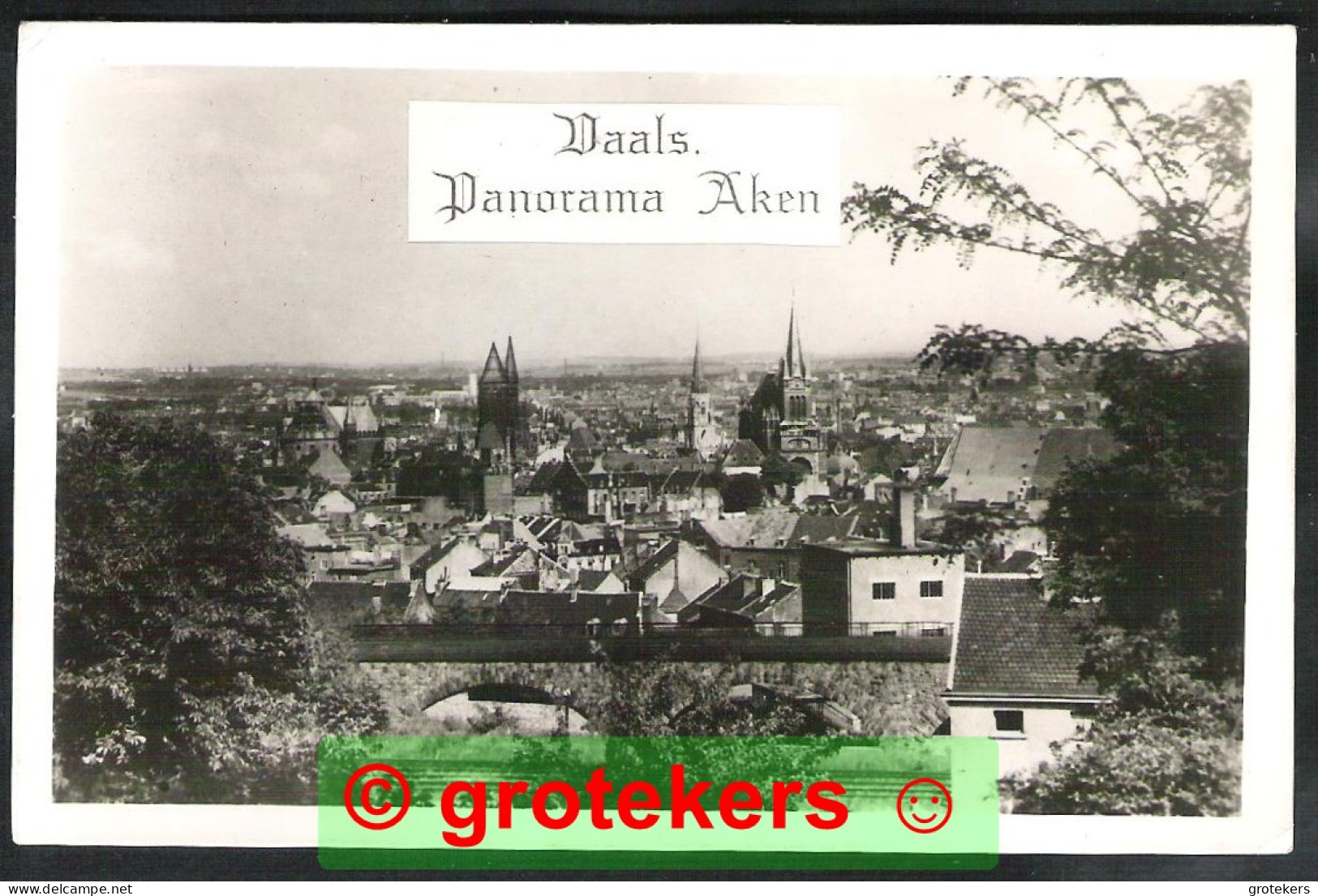 VAALS Panorama Aken 1952 - Vaals