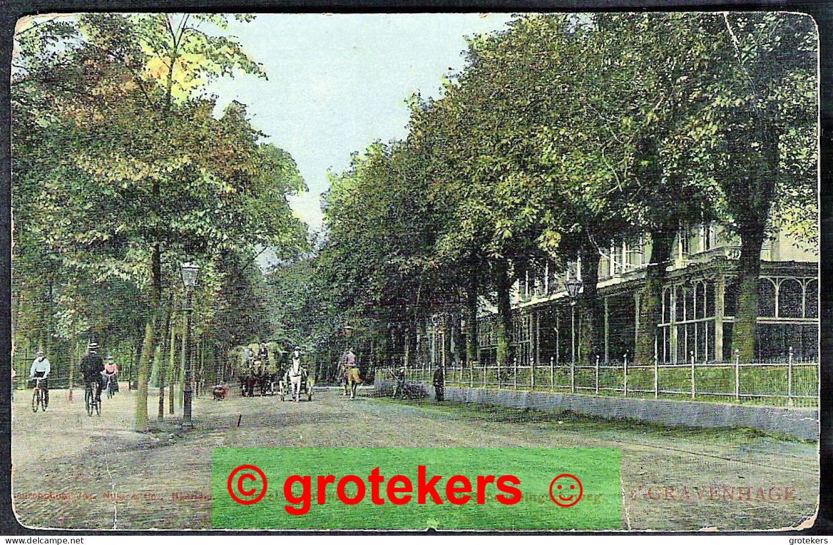 ’s-GRAVEHAGE Hotel Promenade Oude Scheveningscheweg 1908  - Den Haag ('s-Gravenhage)
