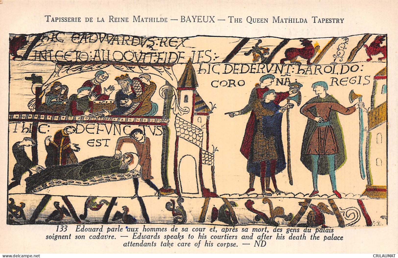 14-BAYEUX TAPISSERIE DE LA REINE MATHILDE-N°T5074-C/0221 - Bayeux