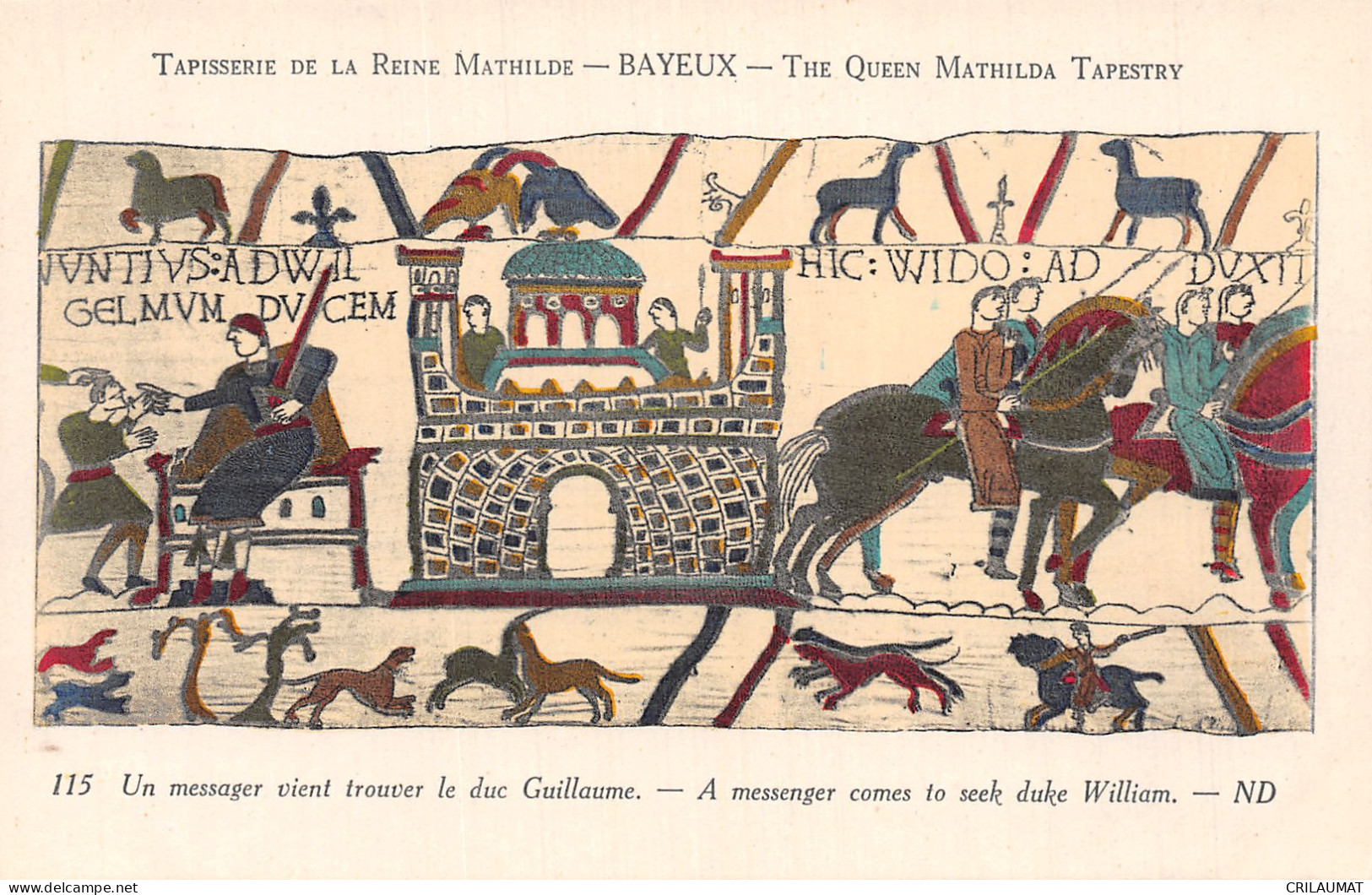 14-BAYEUX TAPISSERIE DE LA REINE MATHILDE-N°T5074-C/0177 - Bayeux