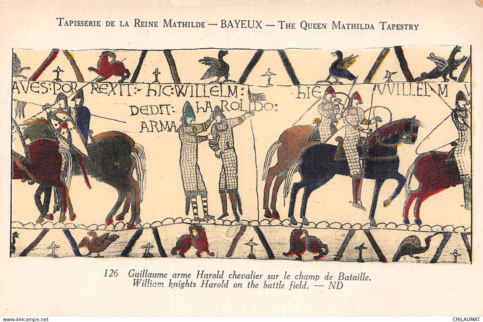 14-BAYEUX TAPISSERIE DE LA REINE MATHILDE-N°T5074-C/0161 - Bayeux