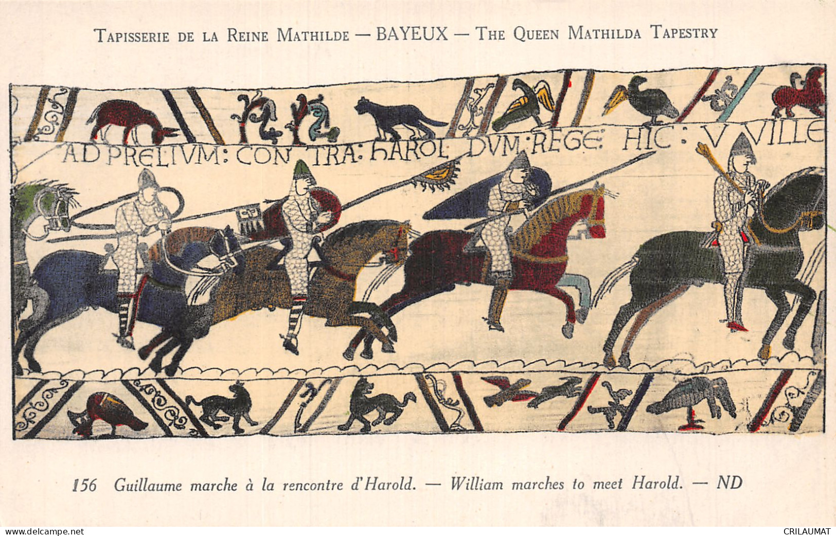 14-BAYEUX TAPISSERIE DE LA REINE MATHILDE-N°T5074-C/0155 - Bayeux