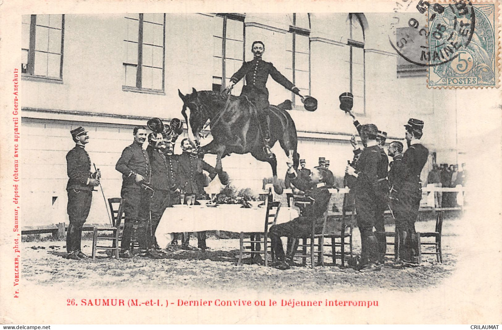 49-SAUMUR ECOLE DE CAVALERIE-N°T5074-C/0091 - Saumur