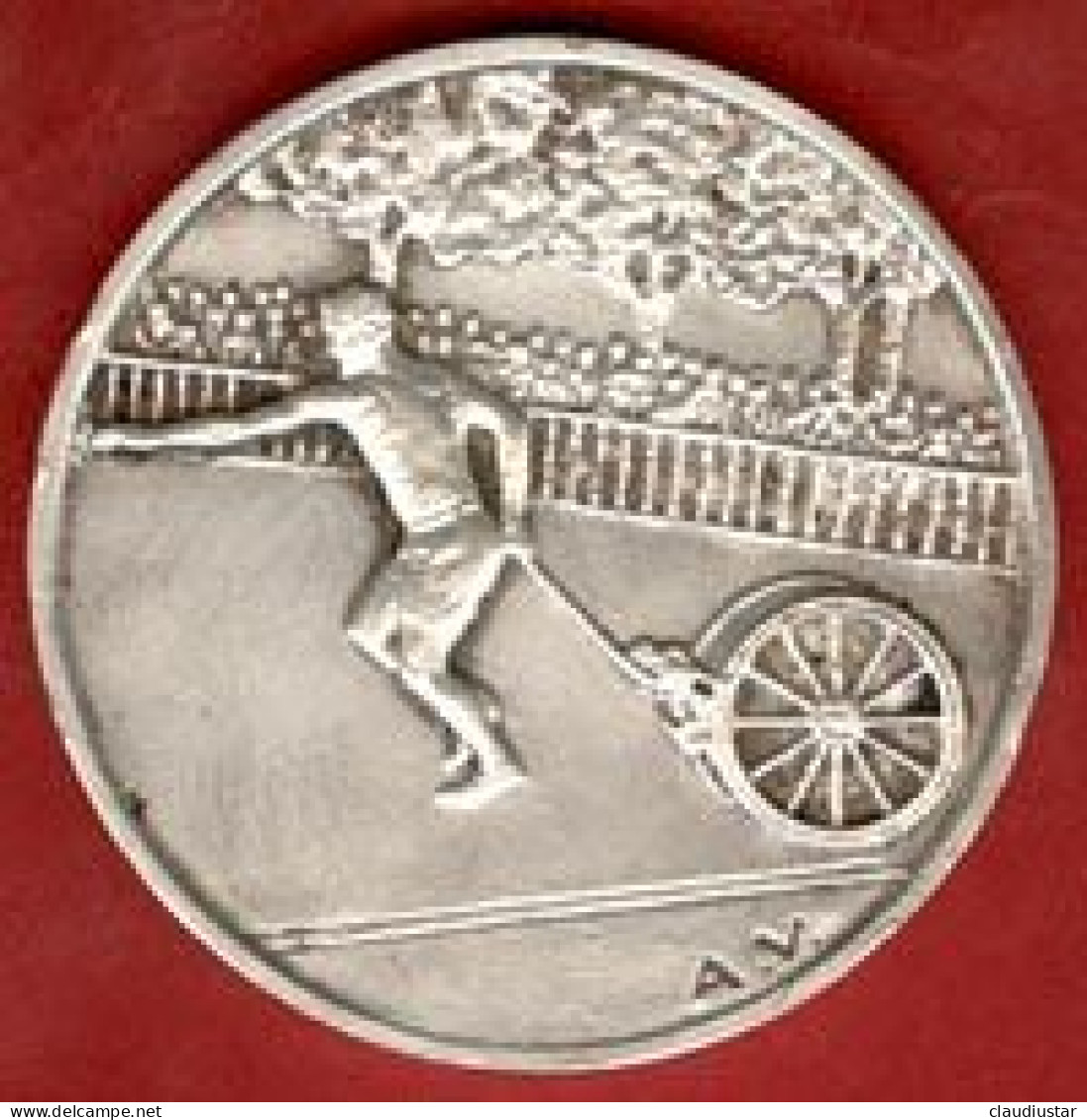 ** MEDAILLE  POMPIER  -  PARCOURS  SPORTIF  -  DEVIDOIR  +  AUTRE ** - Pompieri