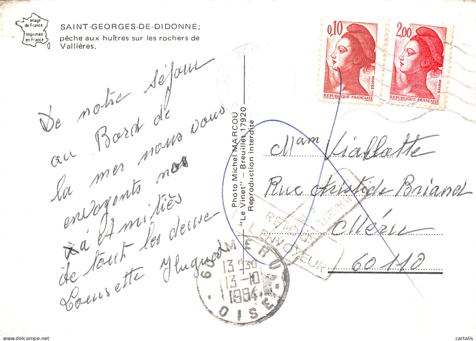 17-SAINT GEORGES DE DIDONNE-N° 4397-D/0303 - Saint-Georges-de-Didonne