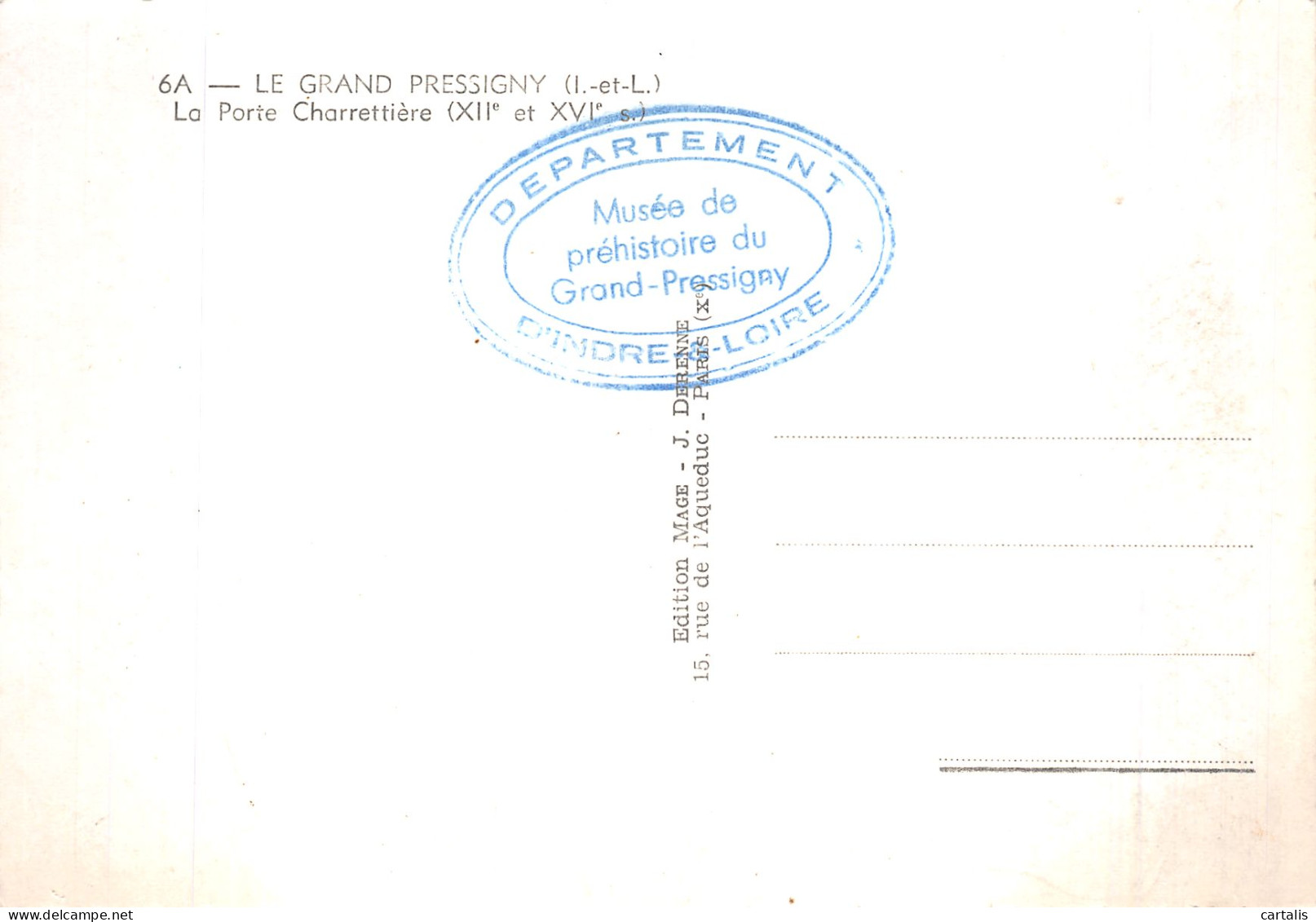 37-LE GRAND PRESSIGNY-N° 4397-D/0133 - Le Grand-Pressigny