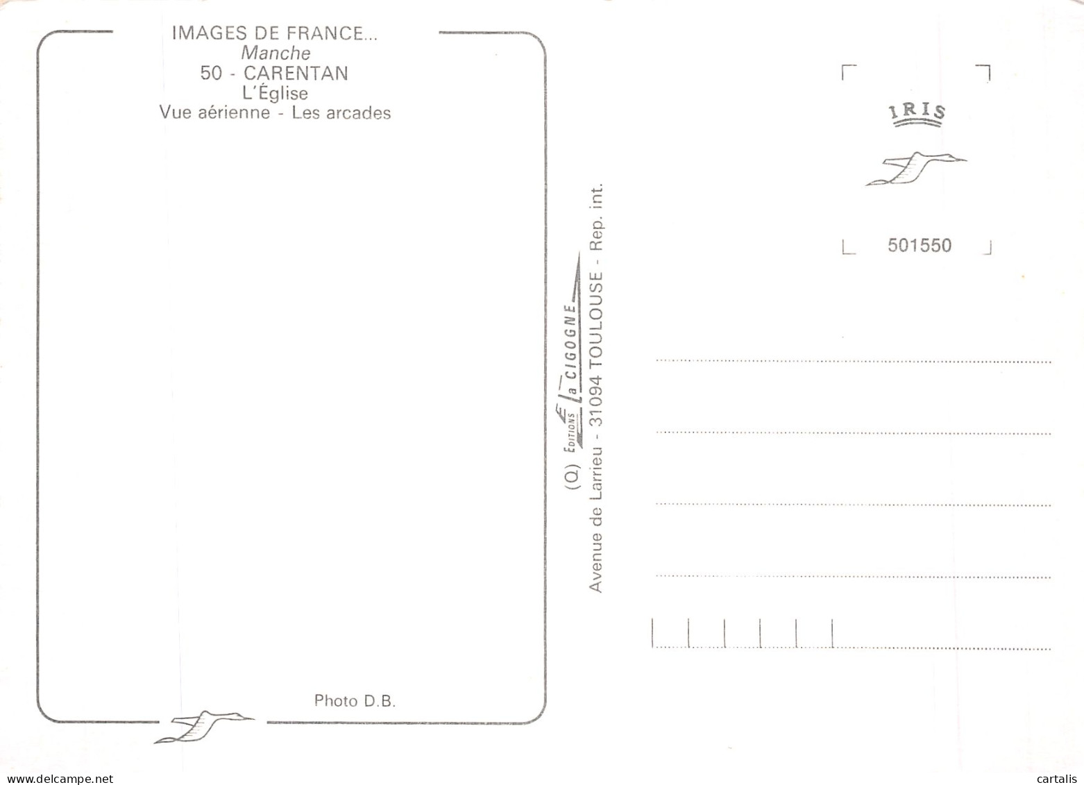 50-CARENTAN-N° 4397-D/0065 - Carentan