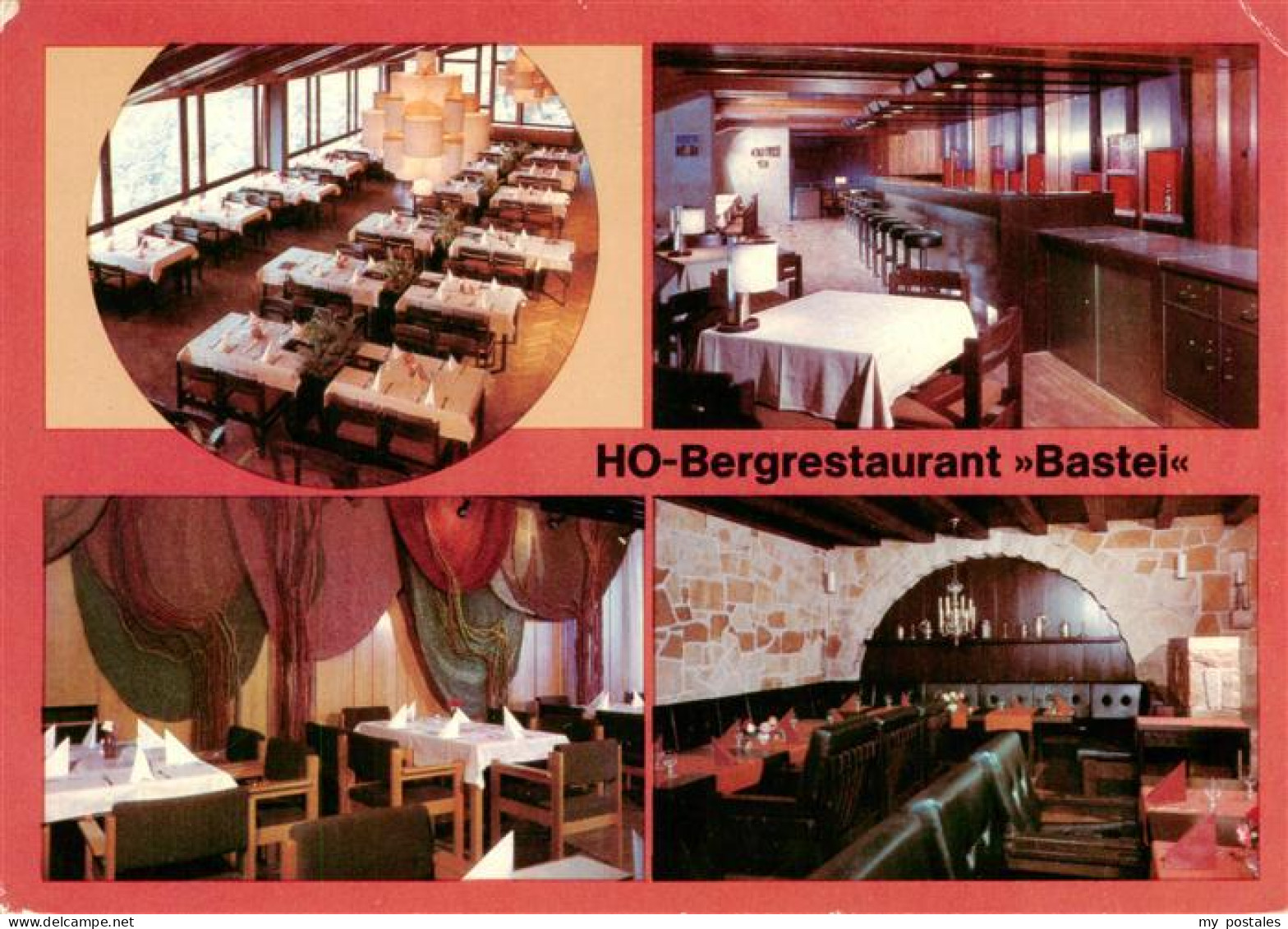 73888442 Bastei Saechsische Schweiz HO Bergrestaurant Bastei Elbebalkon Galerie  - Rathen