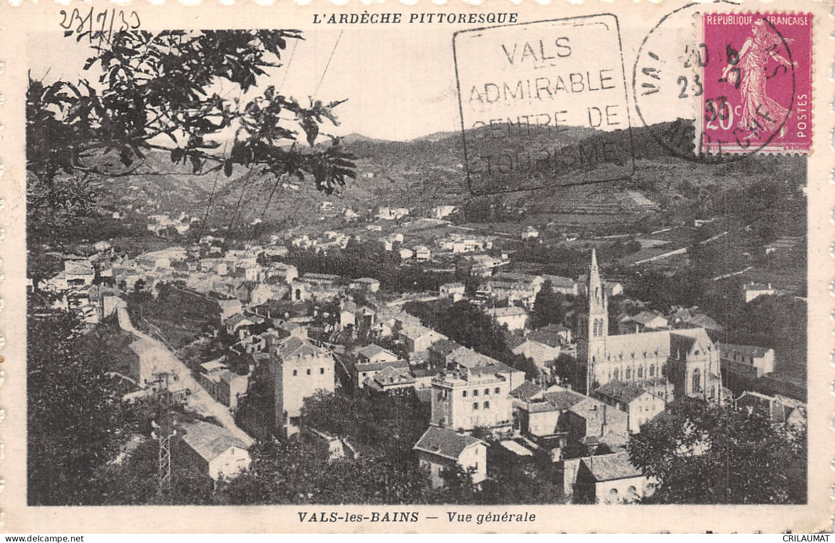 07-VALS LES BAINS-N°T5074-D/0153 - Vals Les Bains