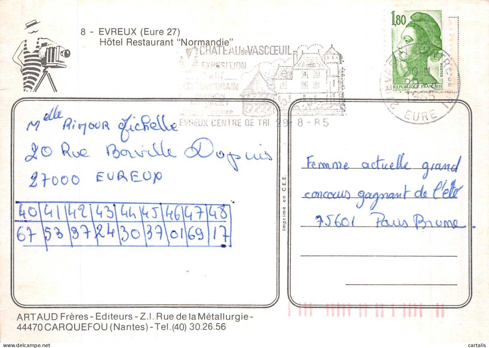 27-EVREUX-N° 4398-B/0103 - Evreux