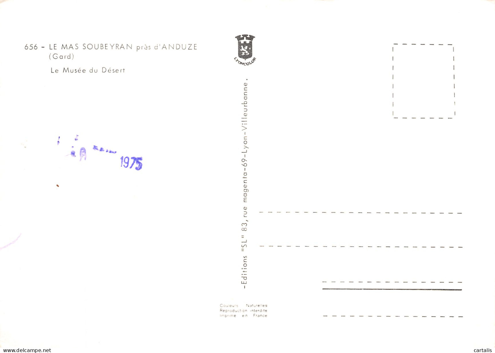 30-ANDUZE-N° 4398-B/0045 - Anduze