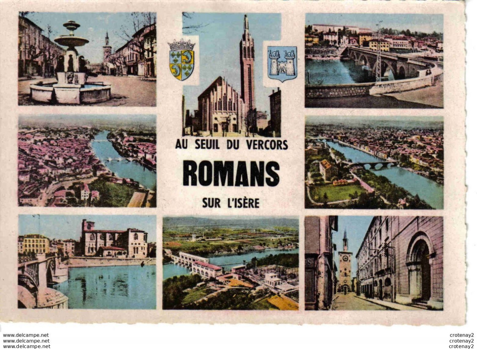 26 Au Seuil Du Vercors ROMANS Sur L'Isère N°33039 Multivues - Romans Sur Isere