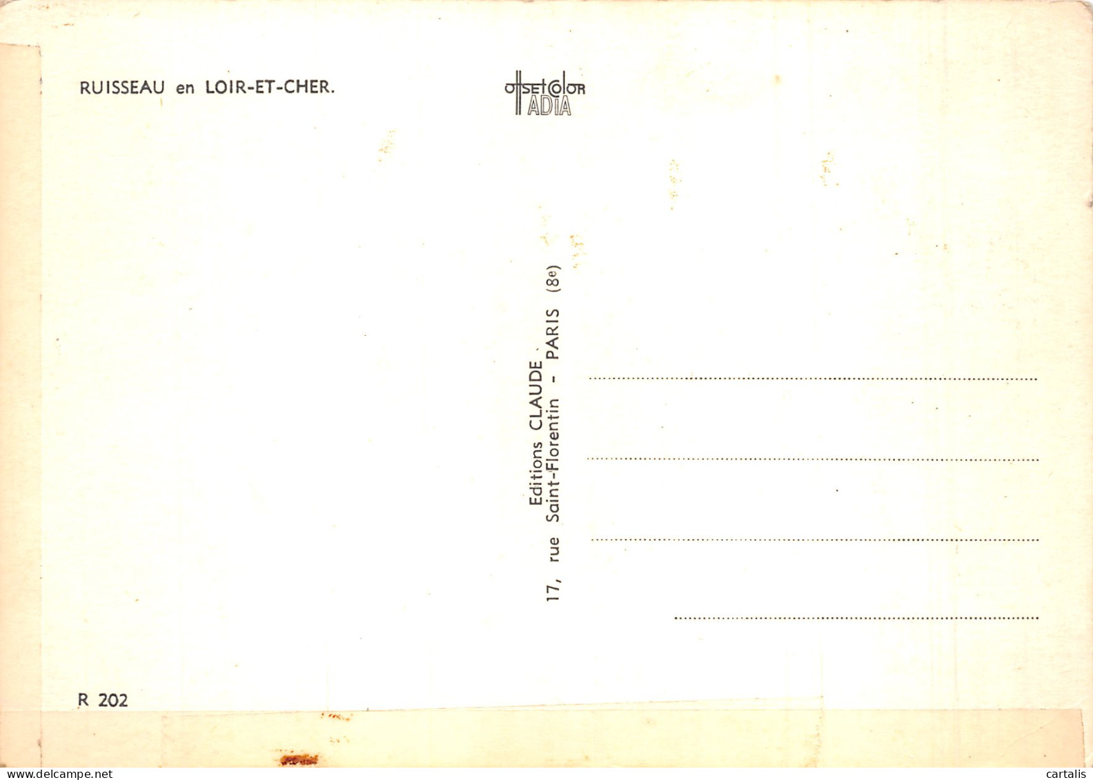 41-LOIR ET CHER-N° 4398-B/0001 - Other & Unclassified