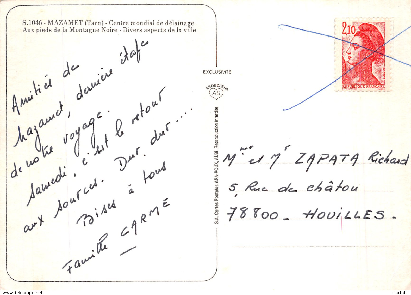 81-MAZAMET-N° 4398-A/0215 - Mazamet