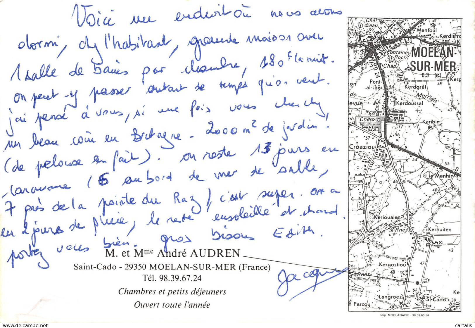 29-MOELAN SUR MER-N° 4398-A/0151 - Moëlan-sur-Mer